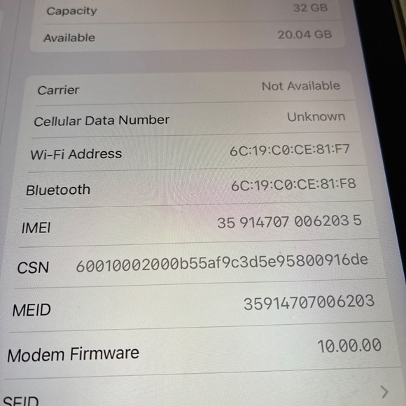 iPad OS version - Picture 5 of 5